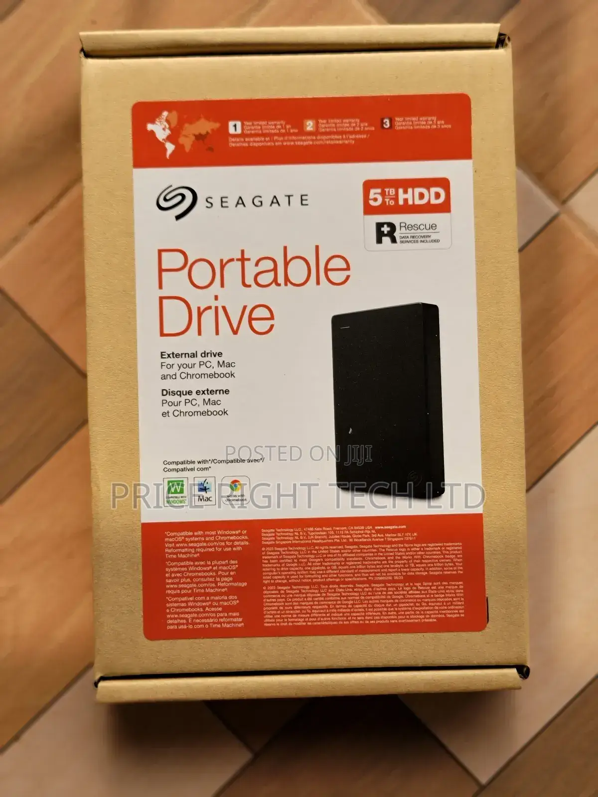 Brand New 5tb Portable Seagate External Drive
