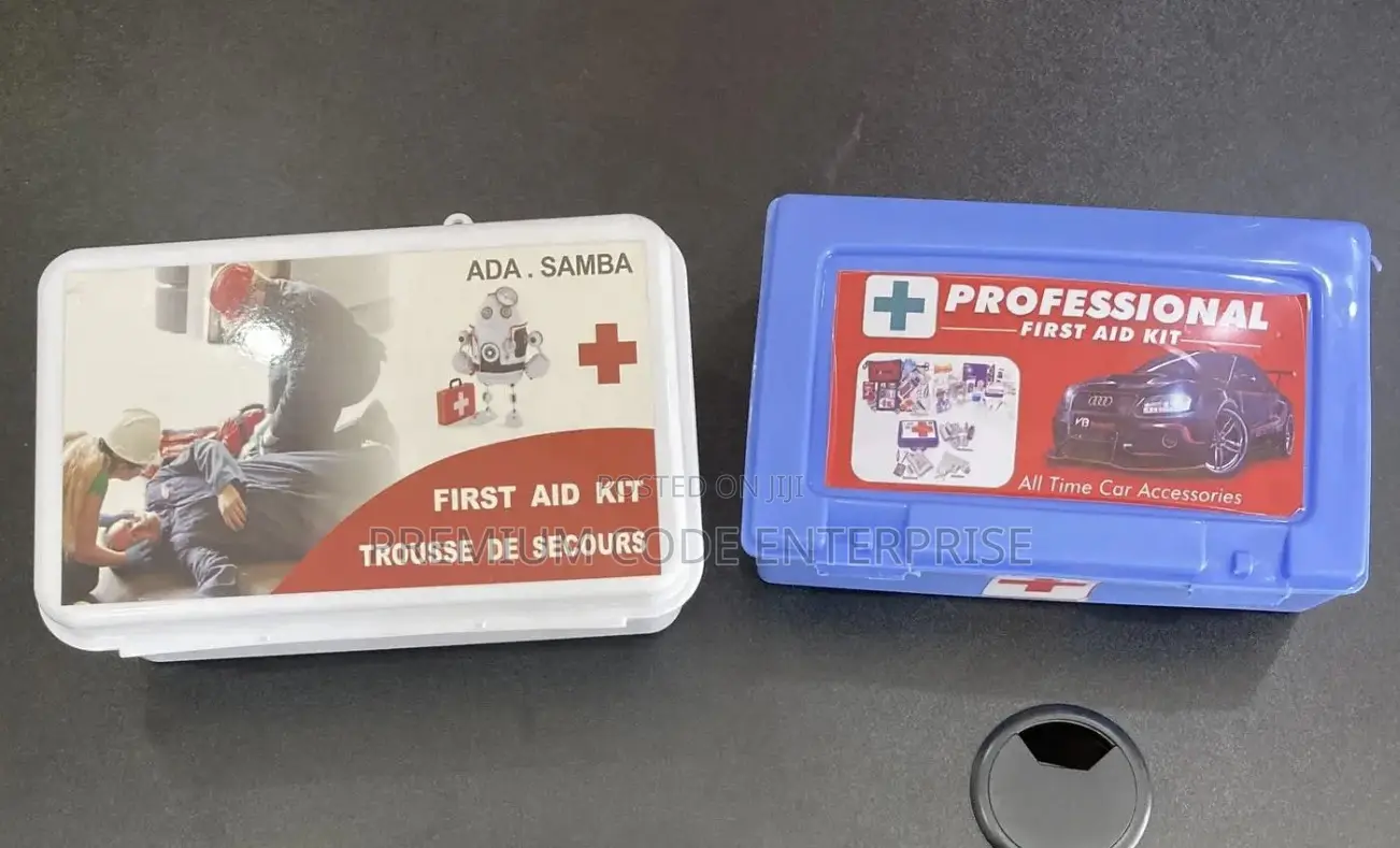 Professional First Aid Kit For Cars, Emergency Road Safety Medical Kit
