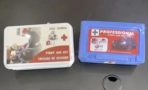 Professional First Aid Kit For Cars, Emergency Road Safety Medical Kit