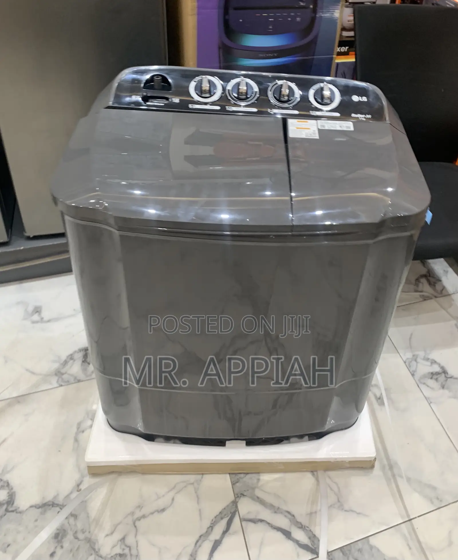 Get Unique Lg P861ront Twin Tub(7kg)Gray 