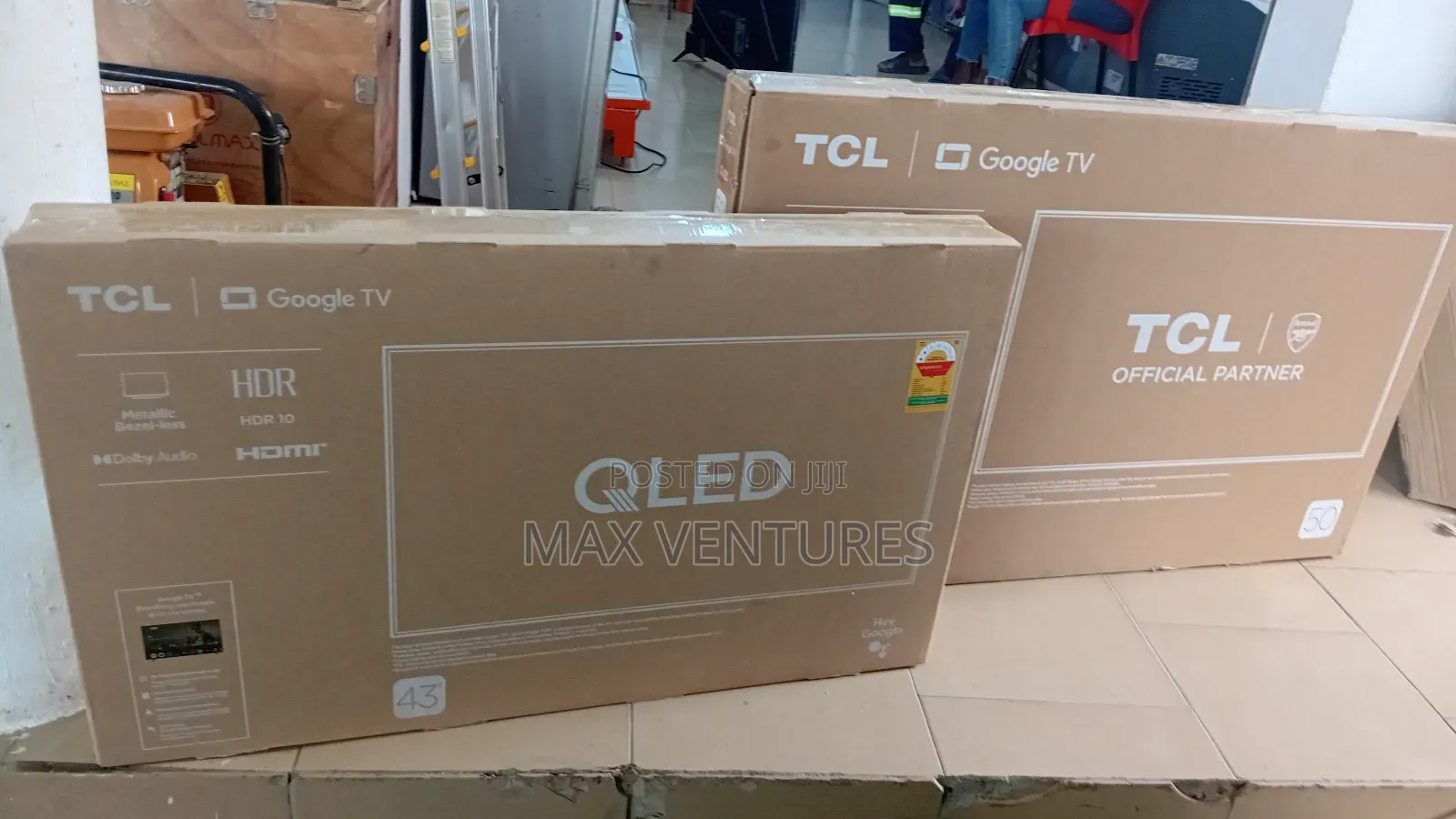 Flame Less TCL 43inches Smart Television TCL