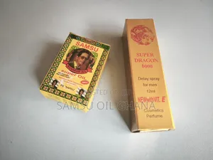 Super Dragon Spray and Samsu Oil for Delay Ejaculation.