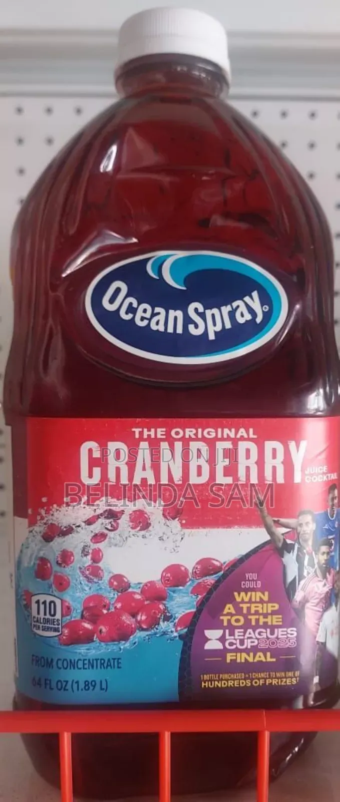 Cranberry and Apple Juice
