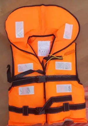 Reflective Life Jacket With Whistle – High-visibility Safety Life Vest