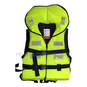 Reflective Life Jacket With Whistle – High-visibility Safety Life Vest