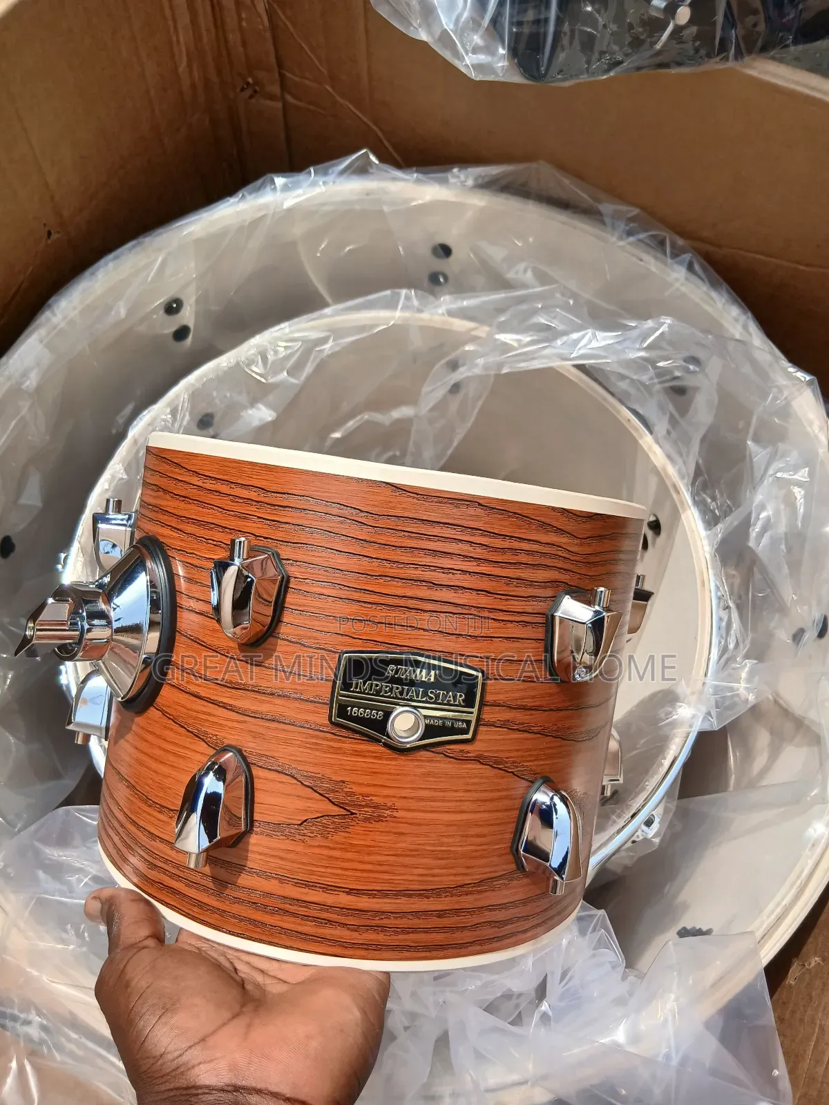 Tama Imperial Star 5 Set Drum With 2 Cymbals