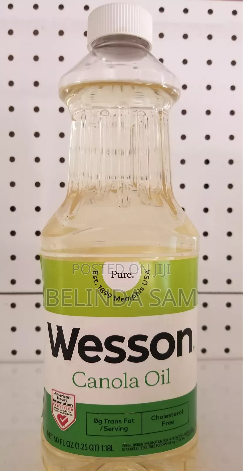 Vegetable Oil and Wesson Oil