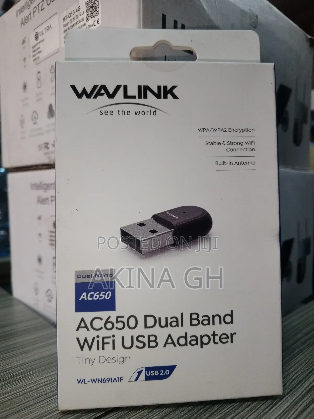Wavlink Ac650 Dual Band Wi-Fi Usb Adapter