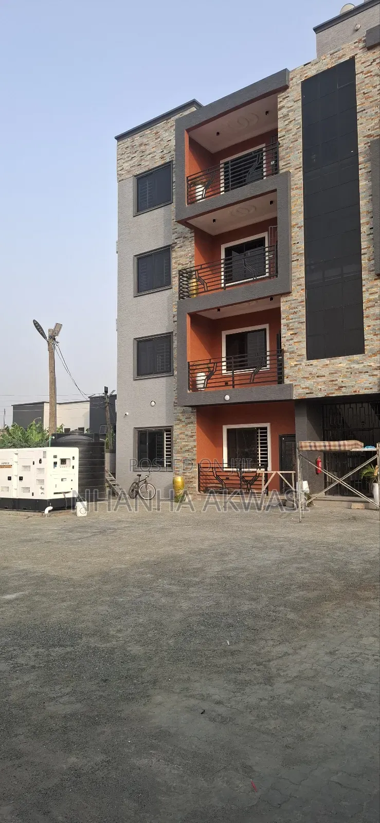 2bdrm Apartment in Lashibi Drc, Tema Metropolitan for rent