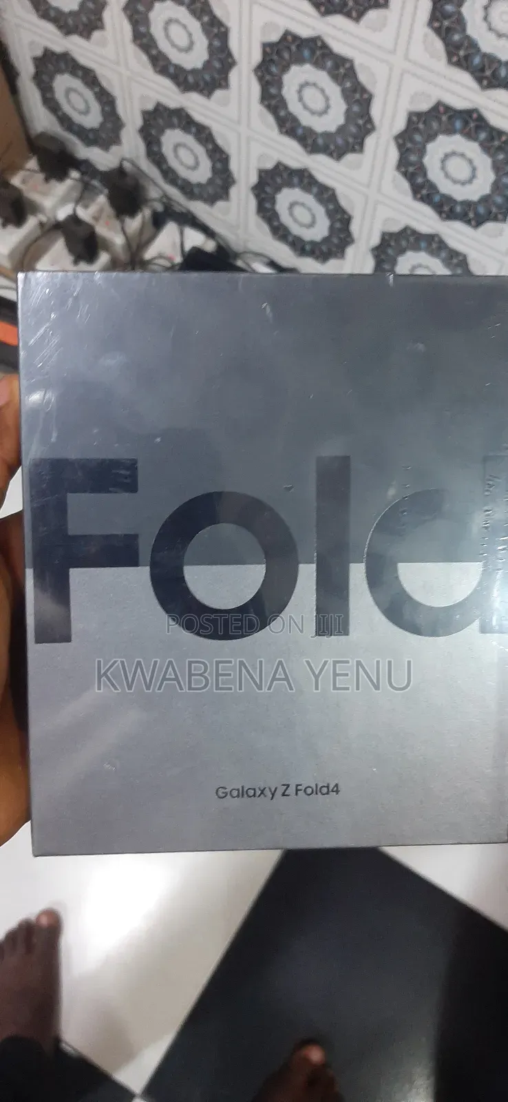 New Samsung Galaxy Z Fold4 256 GB Black