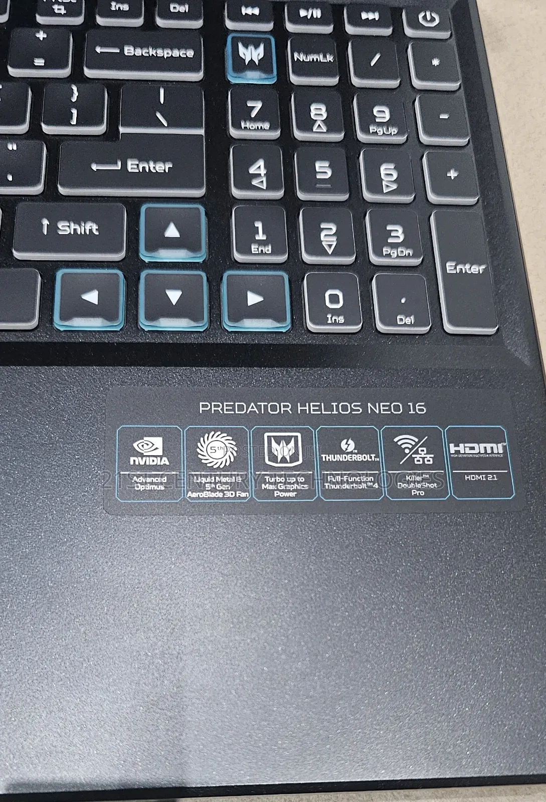 Laptop Acer Predator Helios Neo 16 16GB Intel Core i7 SSD 512GB