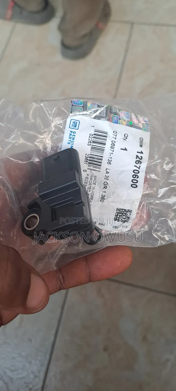 Chevrolet Equinox 2010-19 Map Sensor