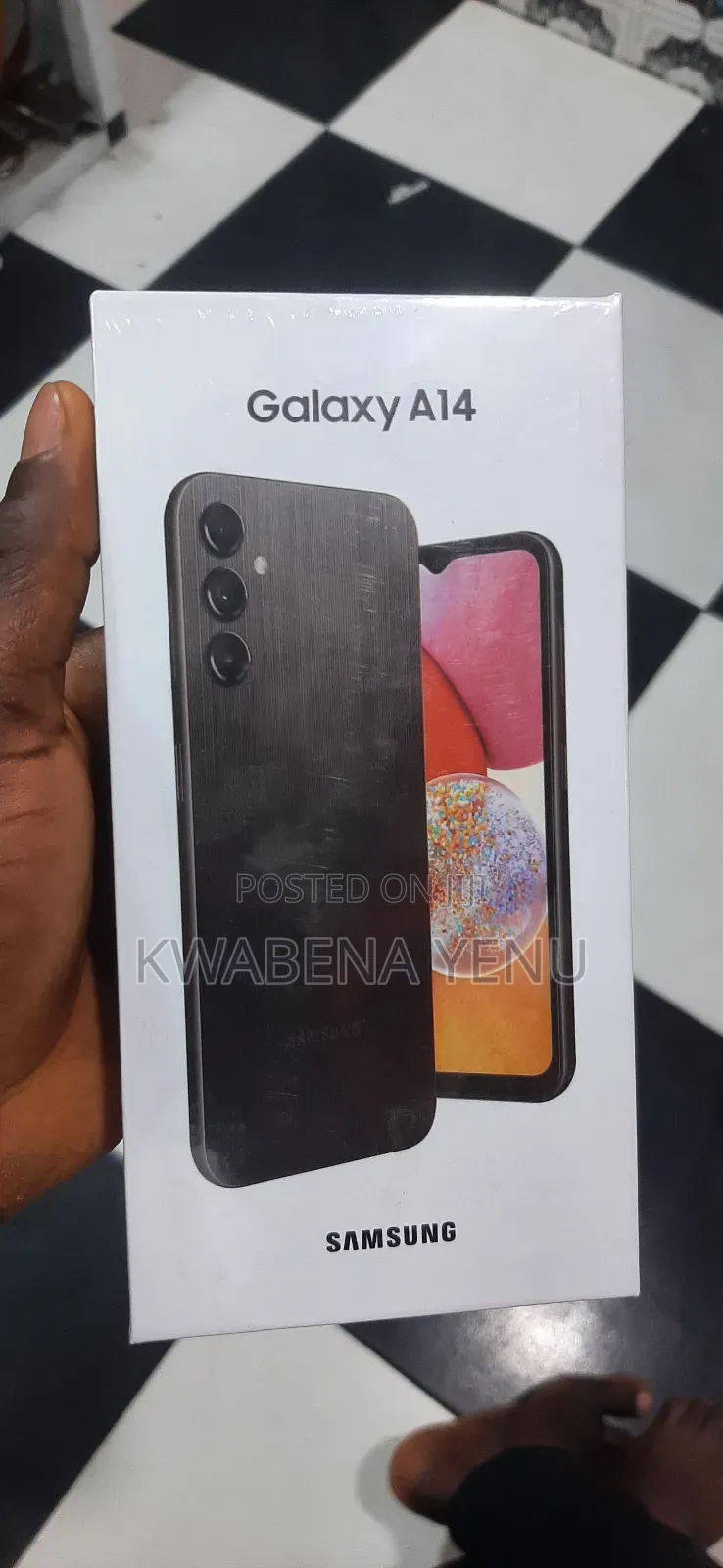 New Samsung Galaxy A14 128 GB Black