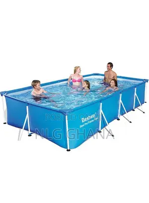 Rectangular Pool Frame Without Cartridge Filter Pump Ghx1672