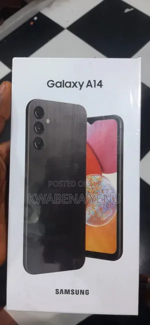 New Samsung Galaxy A14 128 GB Black
