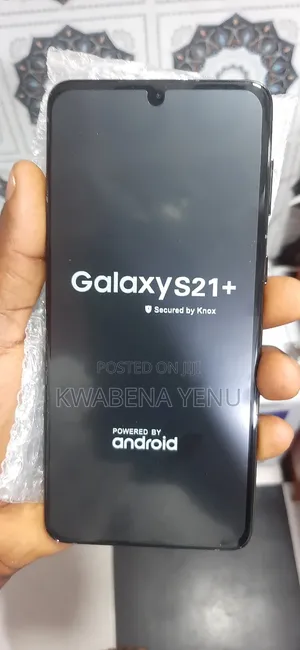 New Samsung Galaxy S21+ 5G 128 GB Black