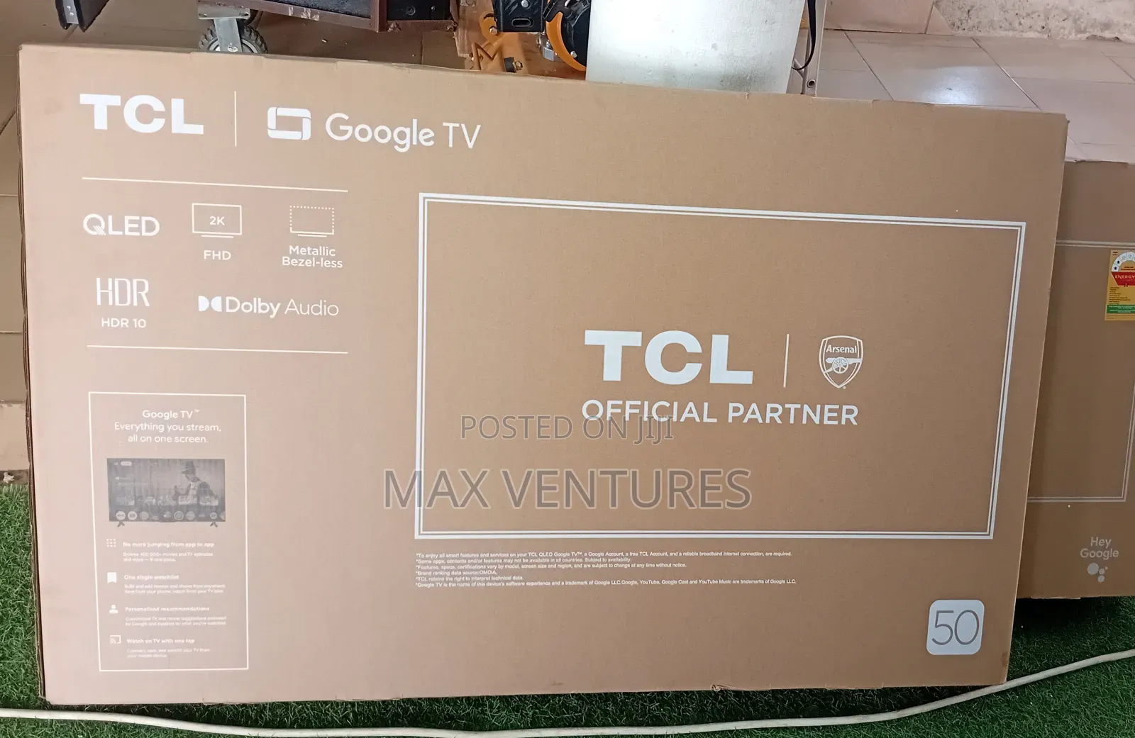 Real TCL Smart Tv 50inches Statement in Modern Entertainment