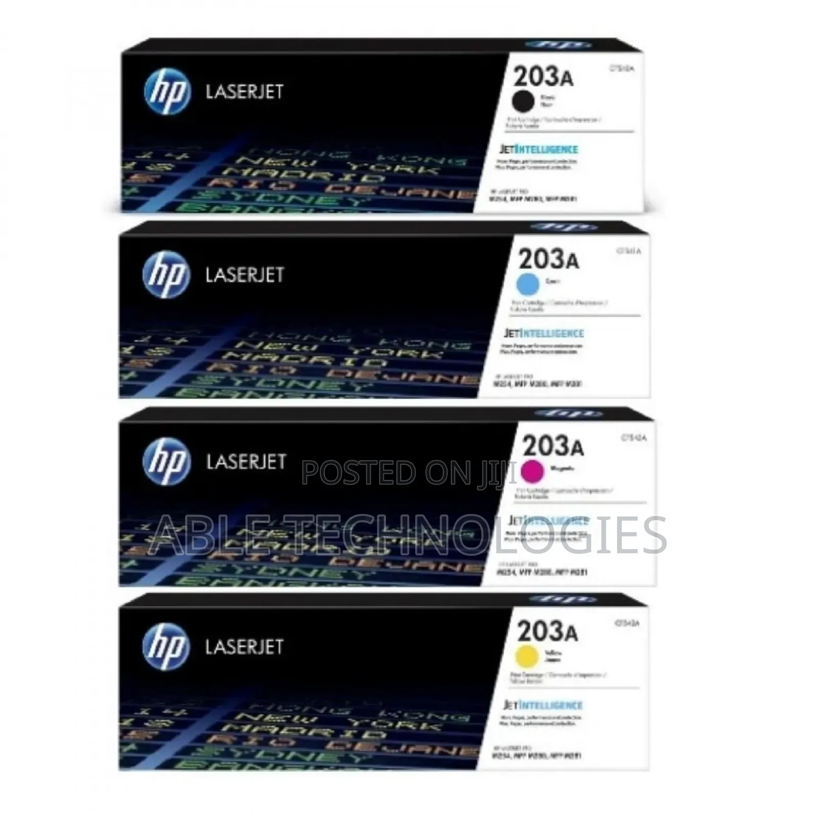 Hp 207a 203a 201agenuine Hp Toners
