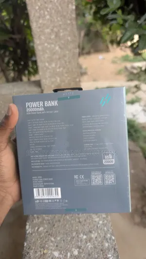 65w 20,000mah Power Bank For Laptops Phones