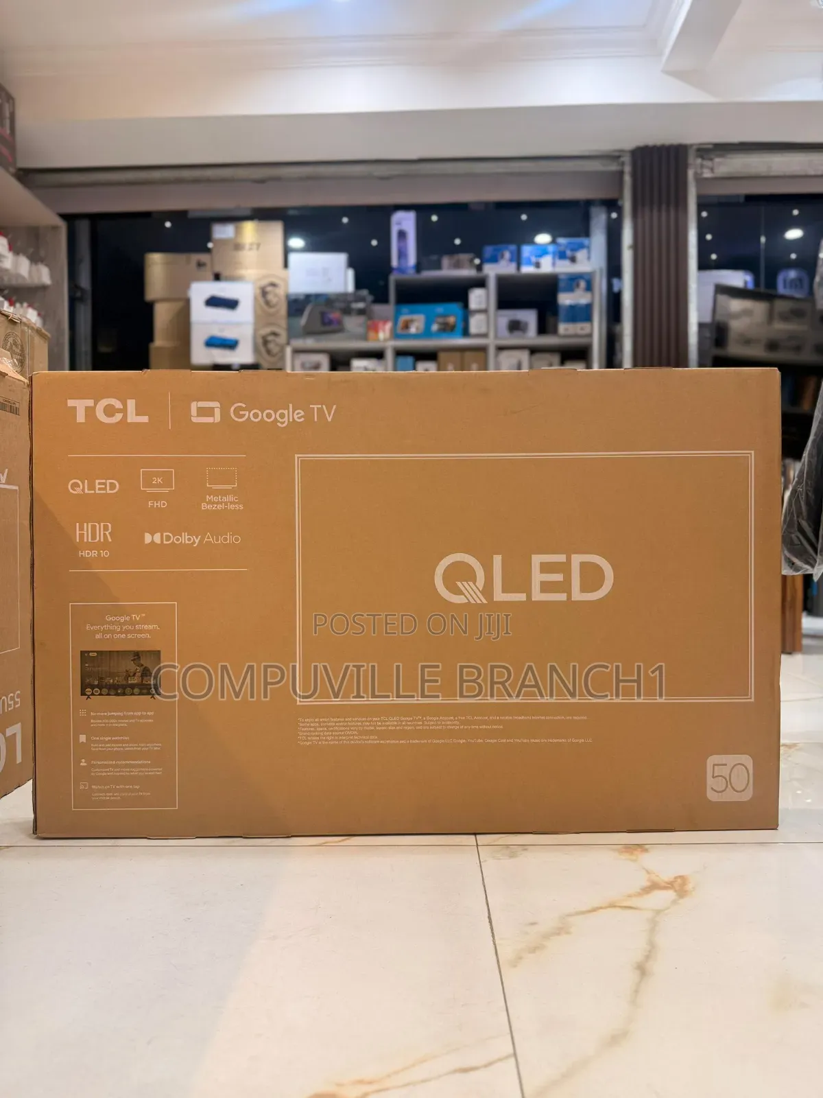 TCL Qled 50 Inches Tv