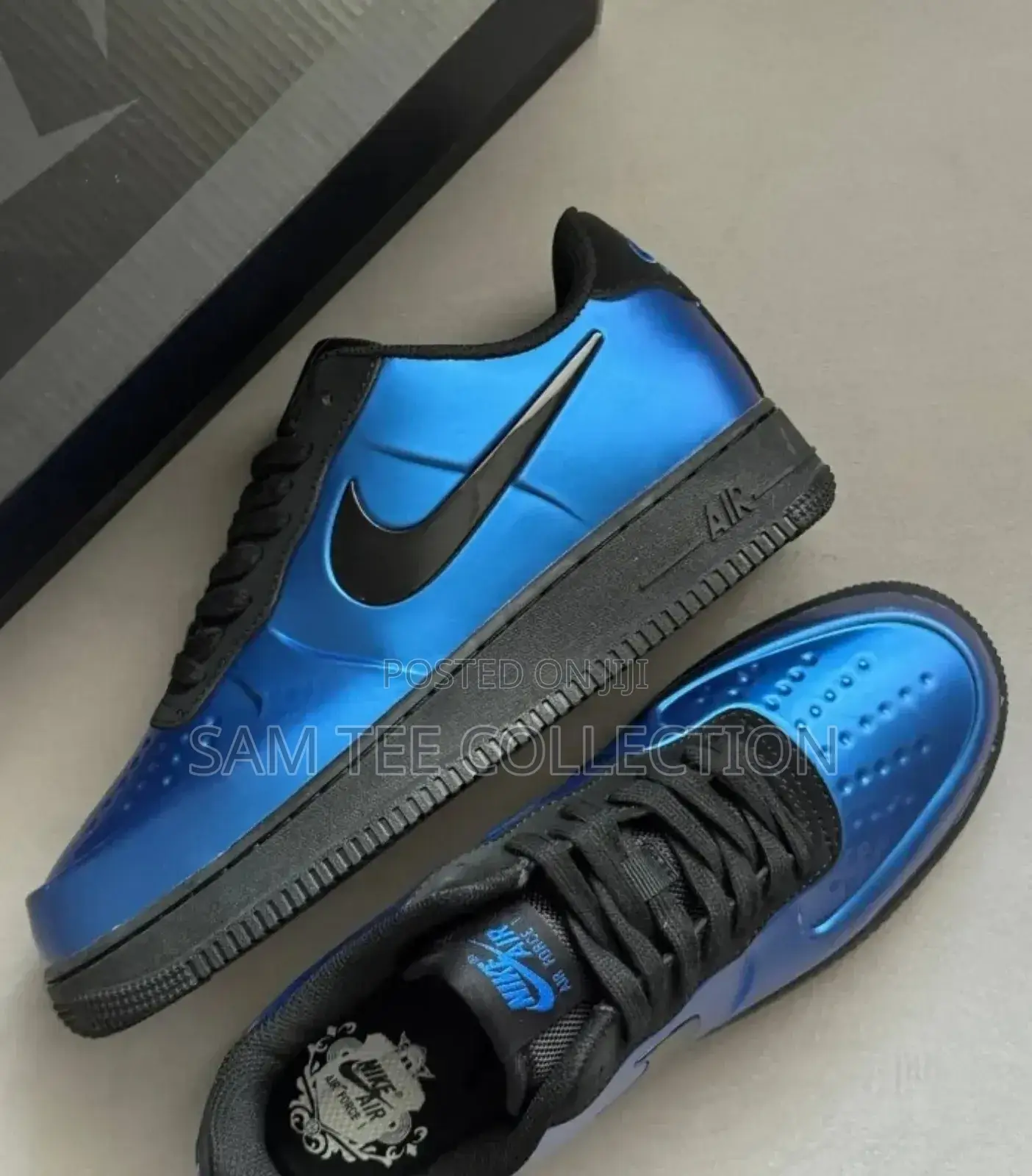 Original Nike Air Force 1 Foamposite Blue