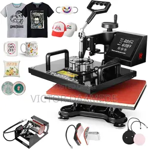 5 in 1 Combo Heat Press Machine