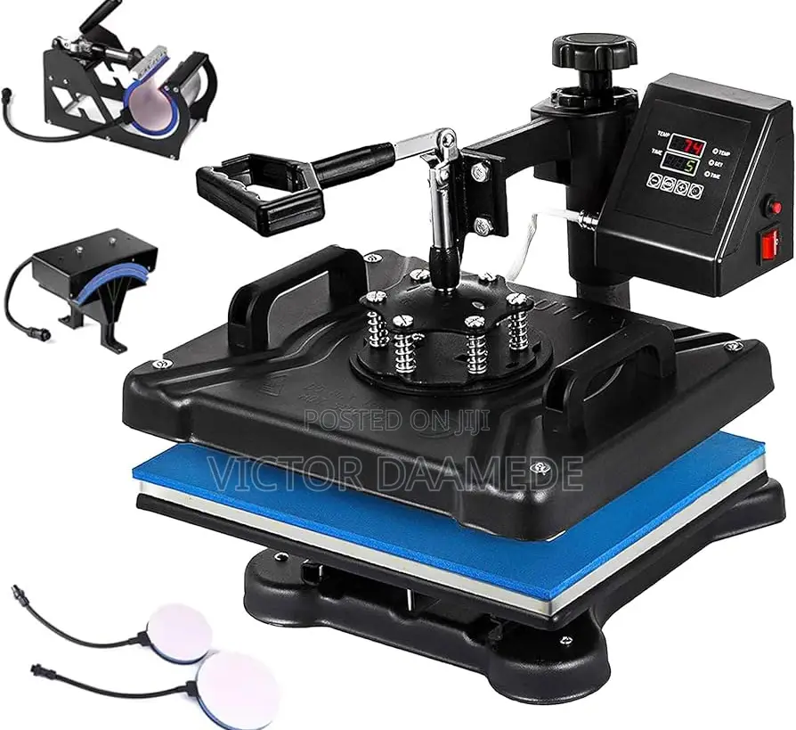 5 in 1 Combo Heat Press Machine