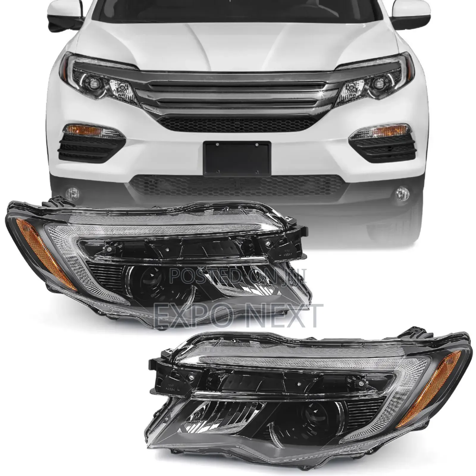 Honda Pilot 2018-2020 Headlights