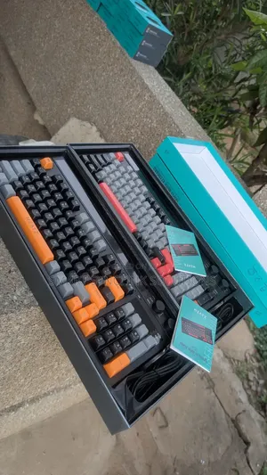 Rechargeable RGB Keyboard With Bluetooth, Wireless 2.4 Type-C Wired