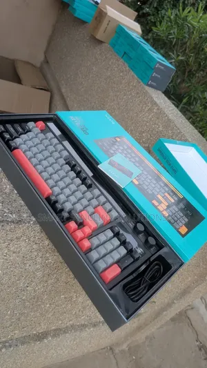 Rechargeable RGB Keyboard With Bluetooth, Wireless 2.4 Type-C Wired