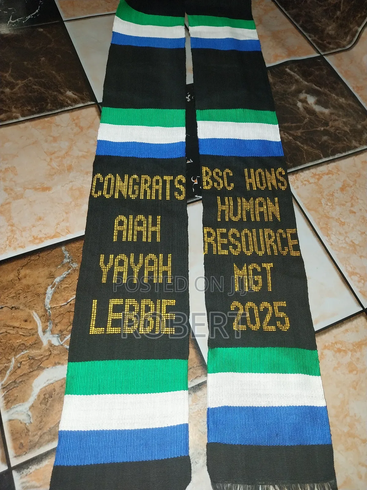 Kente Sash Ambassador
