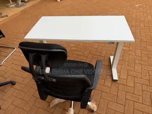 Electric Adjustable Office Table And Chair