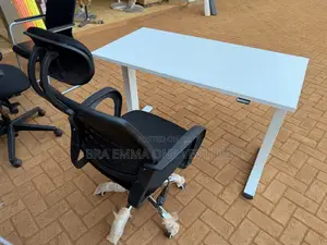 Electric Adjustable Office Table And Chair