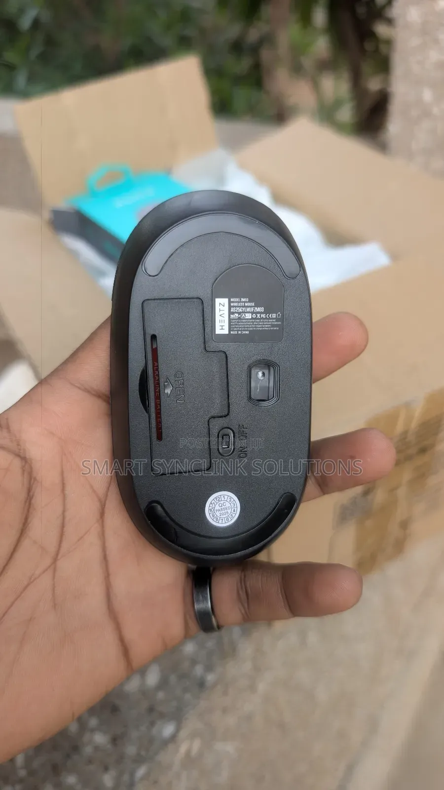 Wireless 2.4ghz Mouse With Slim Design