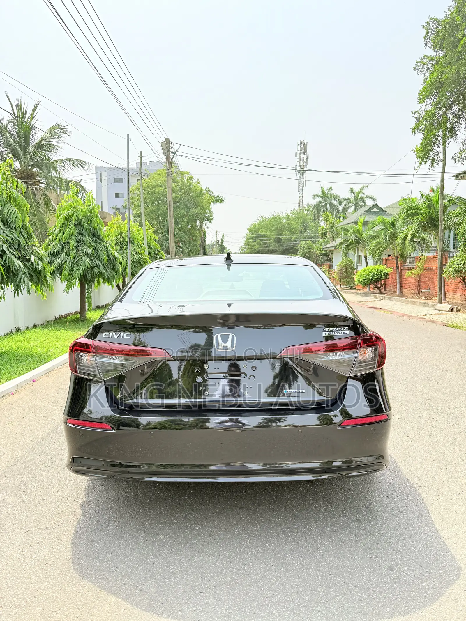 Honda Civic Sport CVT 2025 Black
