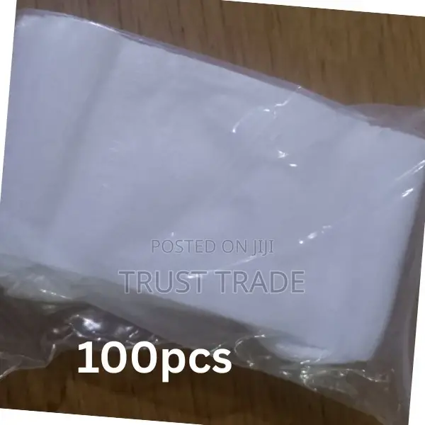 Empty Tea Bags - Corn Fibre - Drawstring 100 Pces/Pack