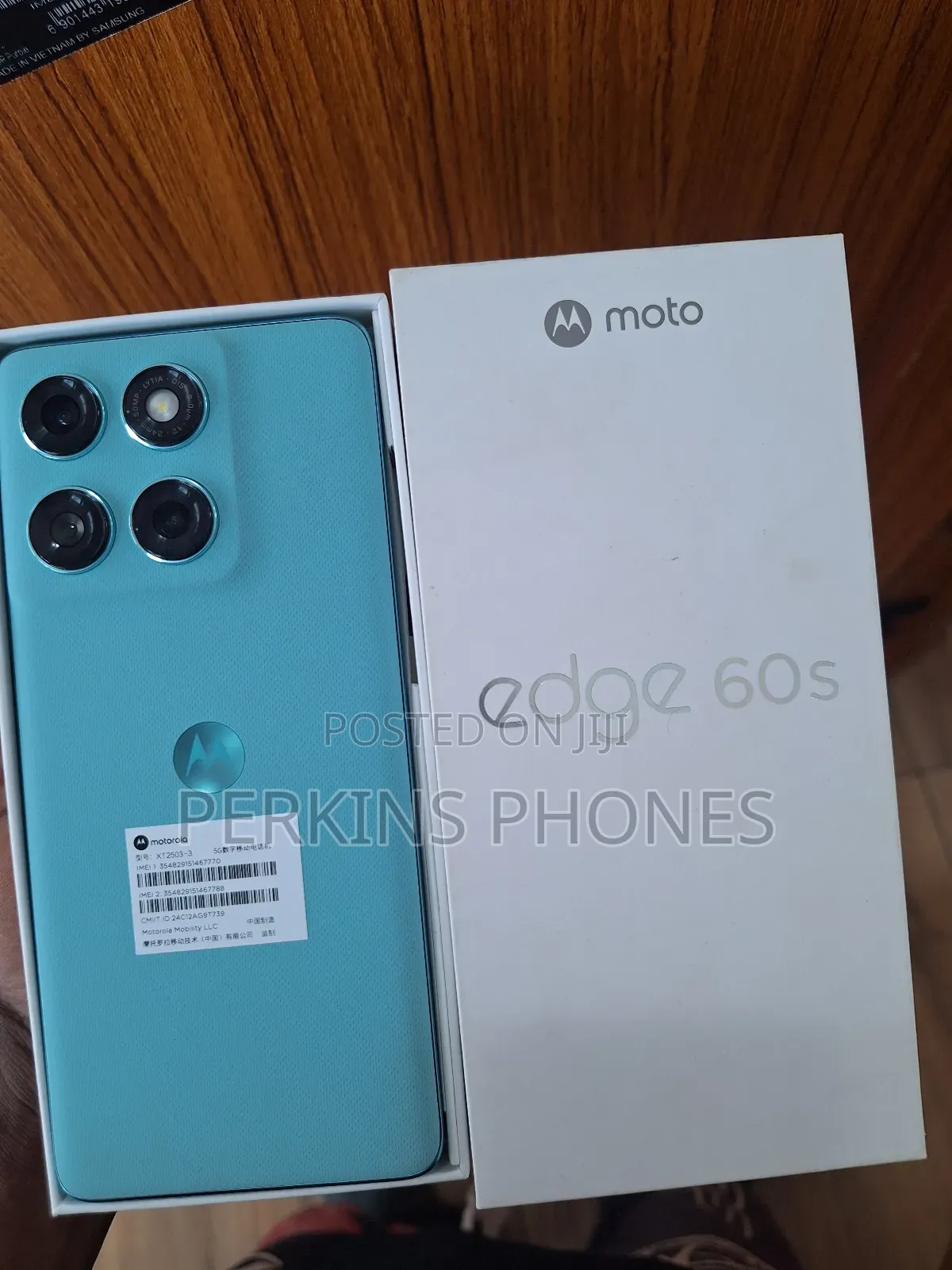 New Motorola Edge 60 Fusion 512 GB Blue