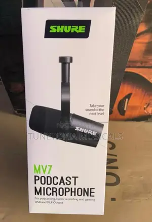 Shure Mv7 Podcast Microphone