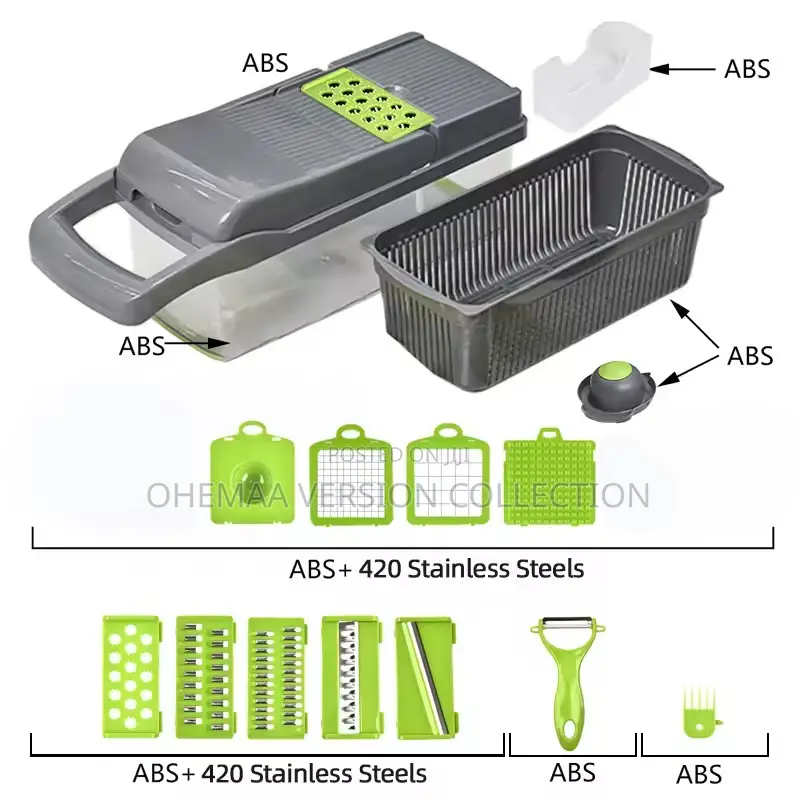 16pcs Vegetable Cutter