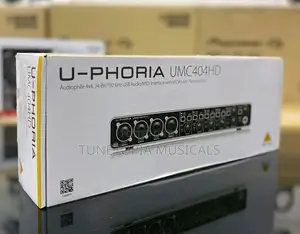 Behringer U-Phoria Umc404hd Usb Audio Interface.