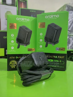 Oraimo Powergan 451 45w Gan Ultra Fast Wall Charger