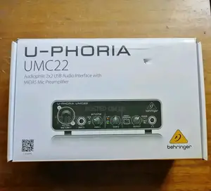 Behringer U-phoria Umc22 Usb Audio Interface.