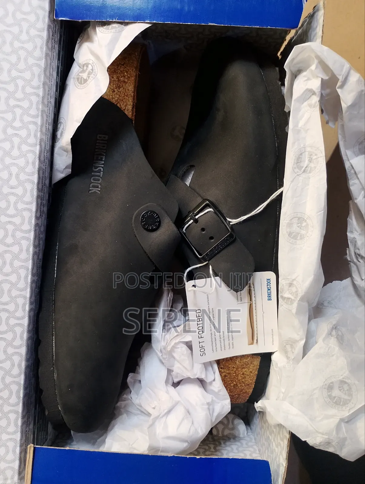 Authentic Birkenstock; Boston and Other Types