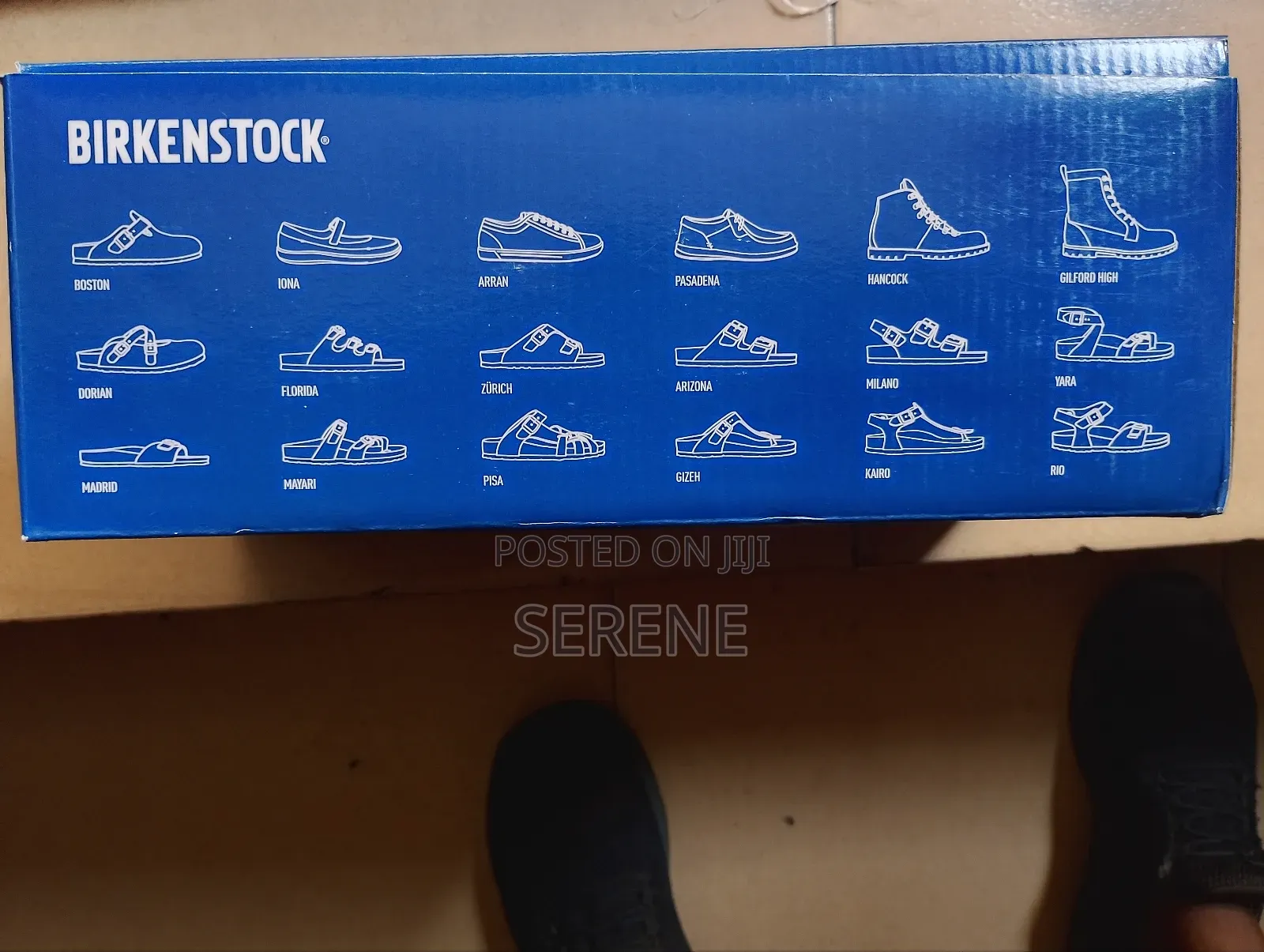 Authentic Birkenstock; Boston and Other Types