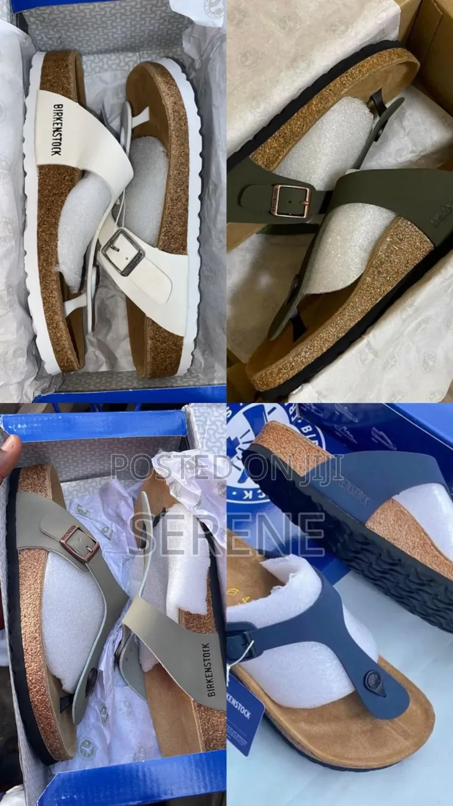 Authentic Birkenstock; Boston and Other Types