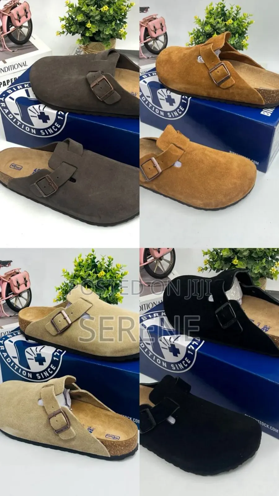 Authentic Birkenstock; Boston and Other Types