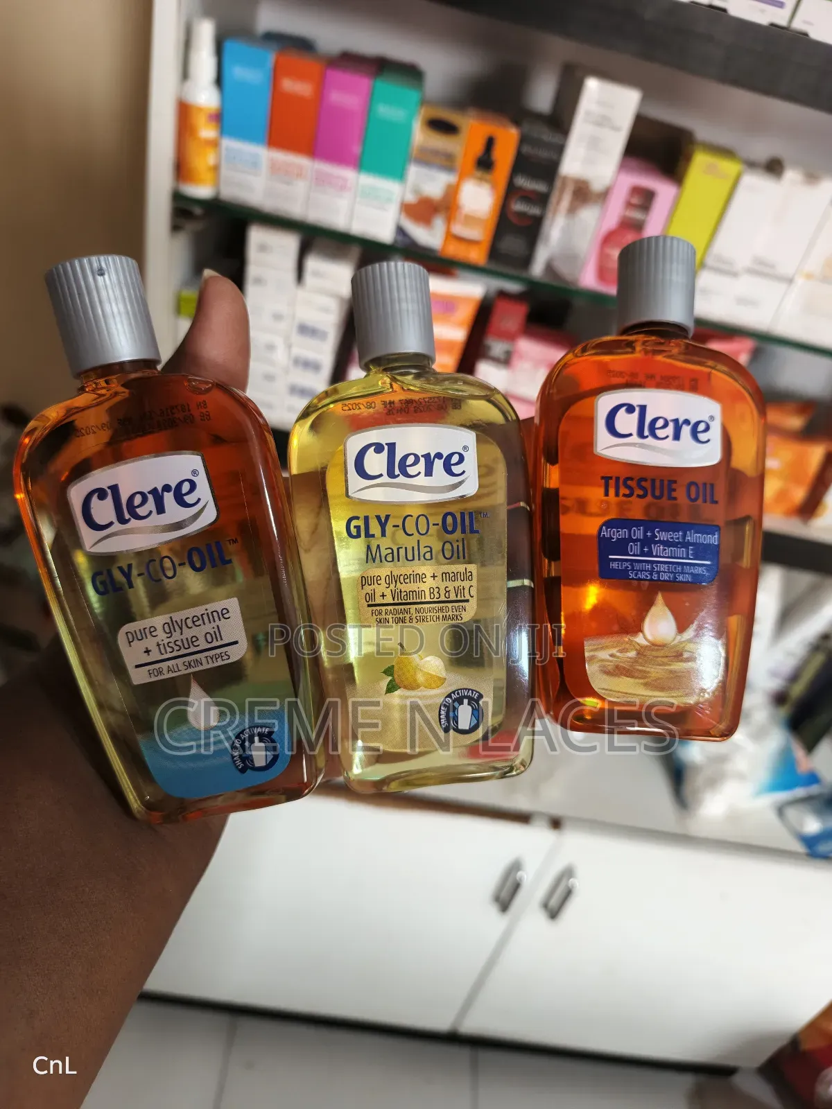Clere Gly Co Oils