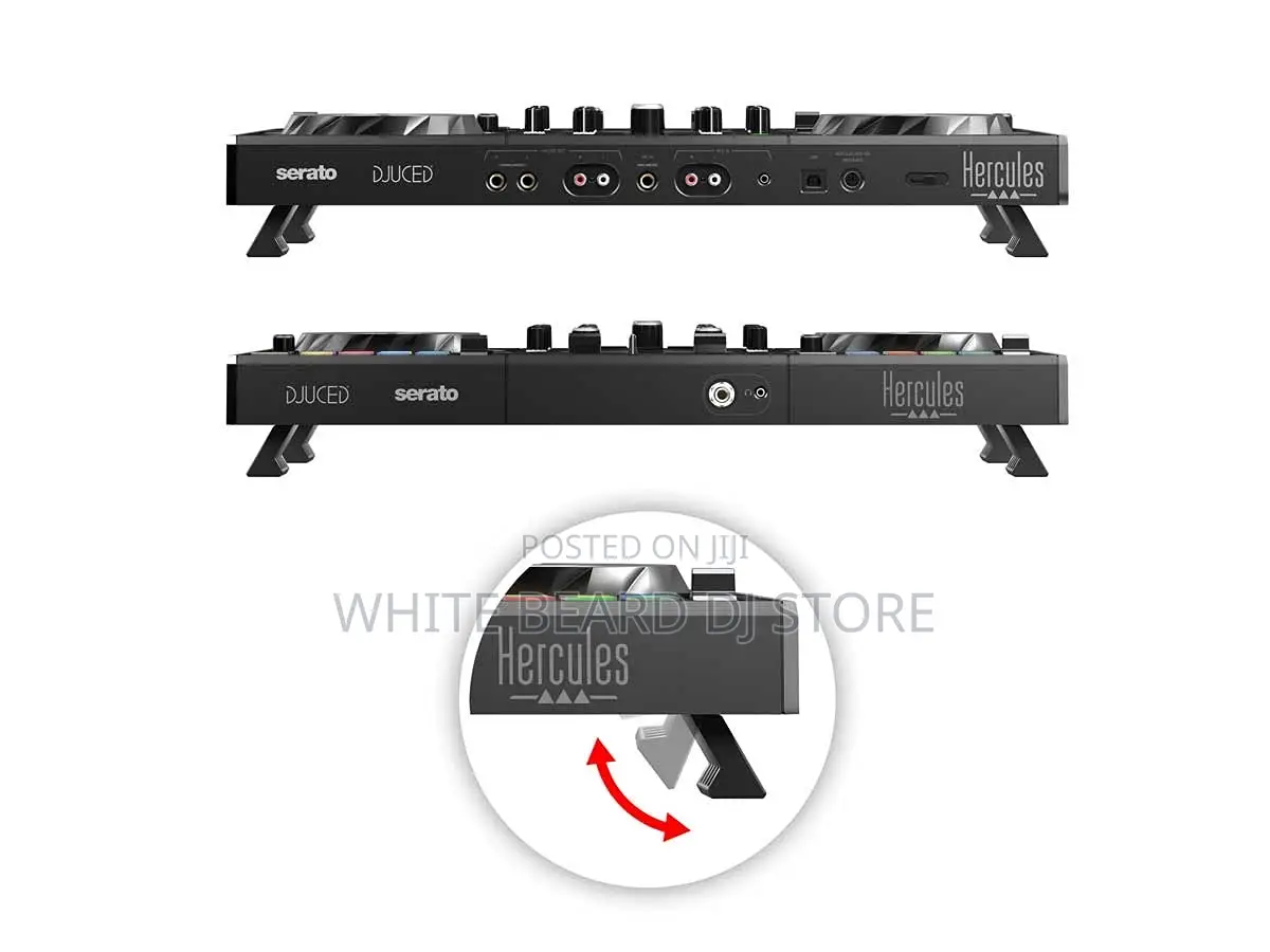Hercules Djcontrol Inpulse 500 Dj Software Controller (Black)