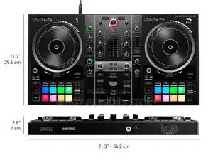 Hercules Djcontrol Inpulse 500 Dj Software Controller (Black)