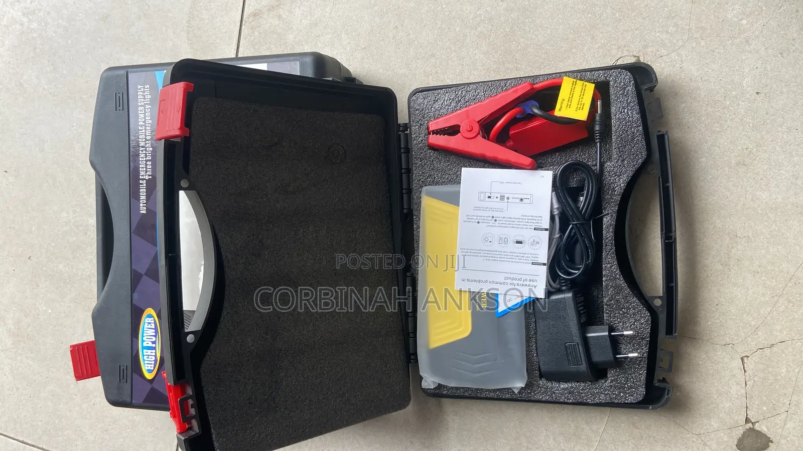Battery Jumpstart and Tire Inflator